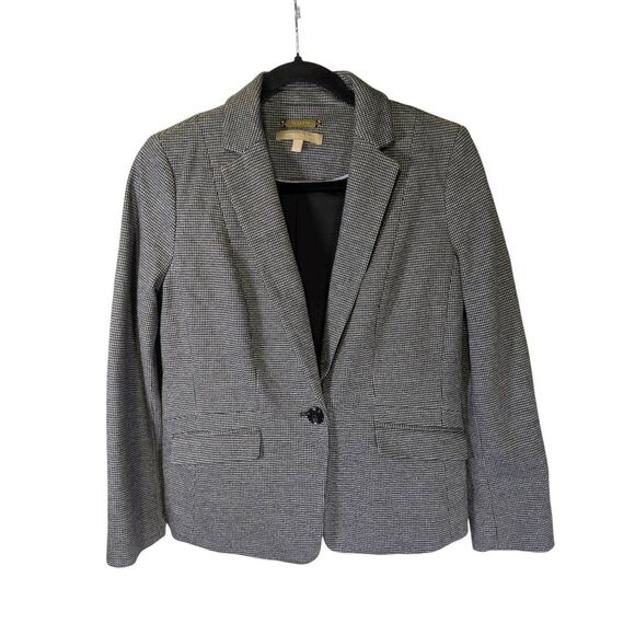 Talbots Luxe Knit Houndstooth Blazer and Pull On Pants Set Women's 6P - Picture 1 of 11